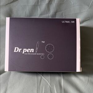 Dr. pen Ultima M8 Microneedling Device Box - Black New never used